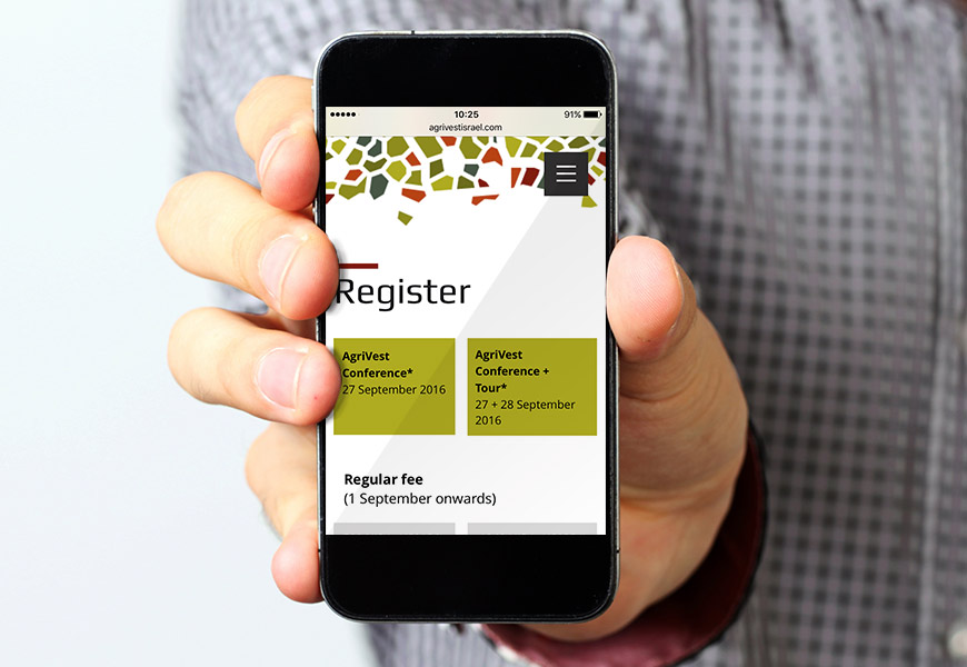 Agrivest - a mobile friendly site