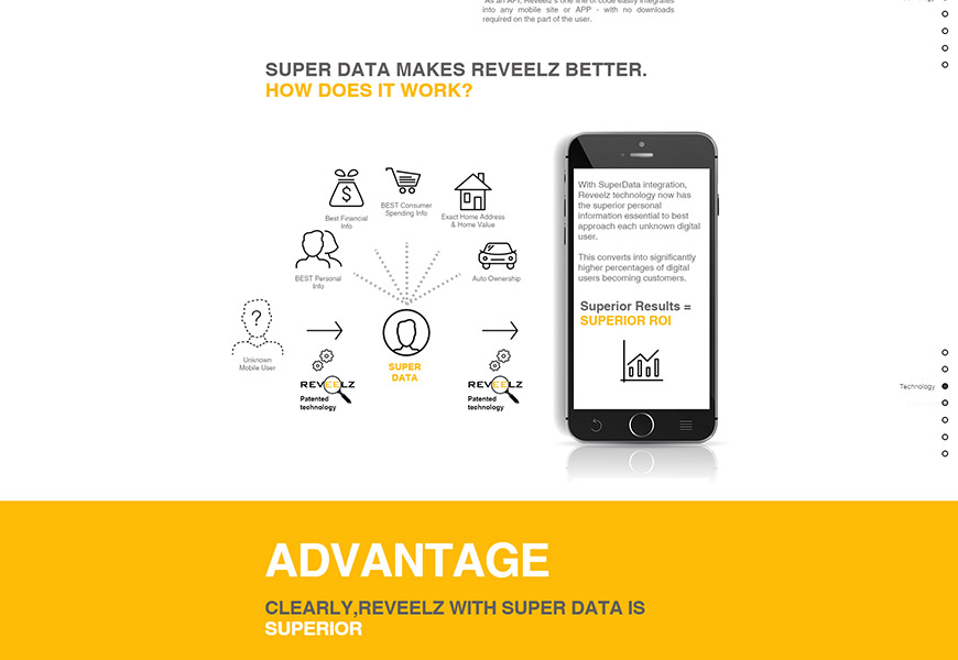 A website for REVEELZ